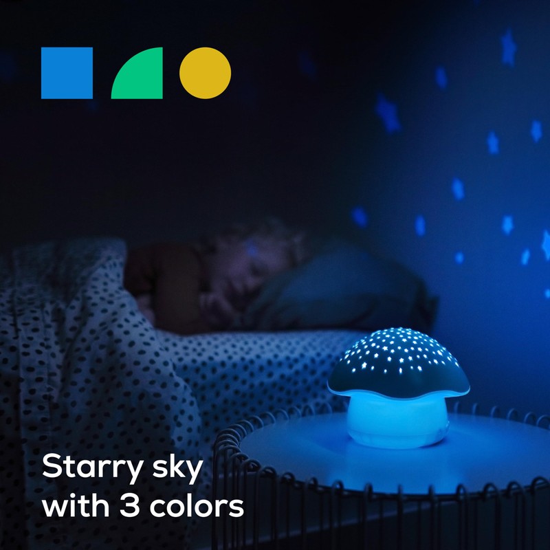 Angelcare Magical Dreams Celeste the Musical Mushroom Projector, sleep soother