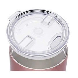 Rose Gold Double Wall Vacuum Insulated Stainless Steel Tumbler Travel Mug Corgi Butt (Skinny 20 oz)