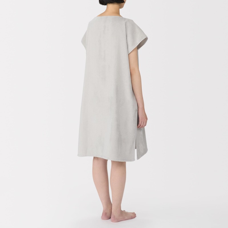 MUJI 23113281 Bath Towel Poncho, 27.6 x 74.8 inches (70