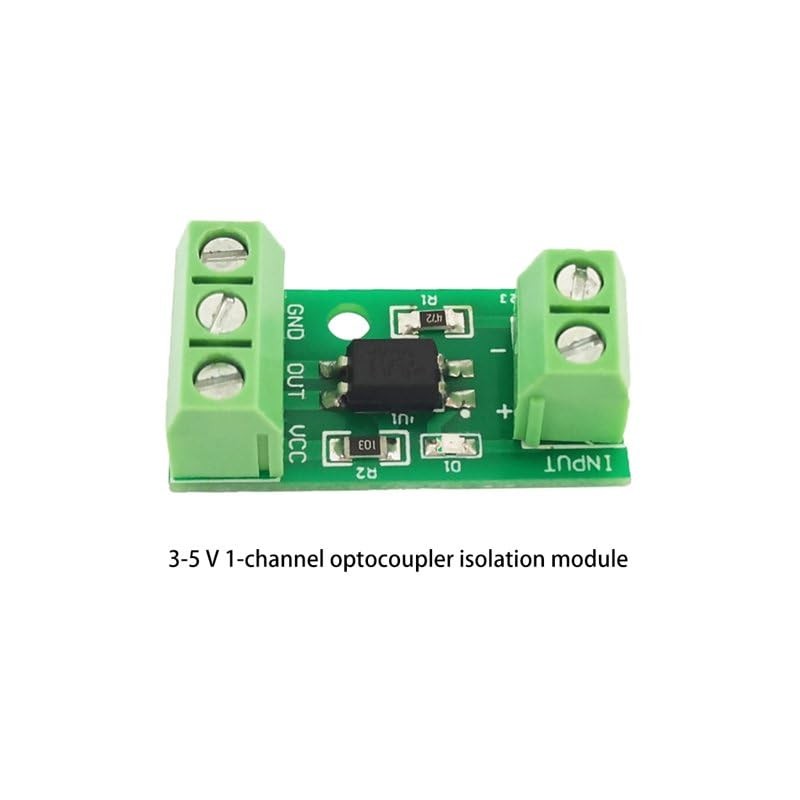 1Pc Green 1-Channel PC817 Optocoupler Isolation Module Optoelectronic Isolator Signal