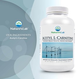 Nature's Lab Acetyl L-Carnitine 2,000mg - 160 Capsules