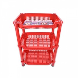 Rectangular shelf 3 tiers Medium