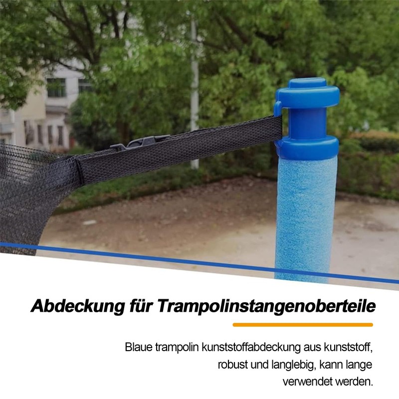 Trampoline Caps, Pack of 8 Trampoline End Caps, Trampoline End