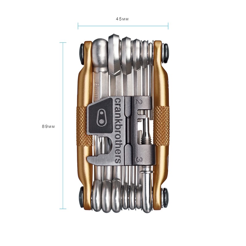 Crankbrothers Multi 19 Tool, Gold