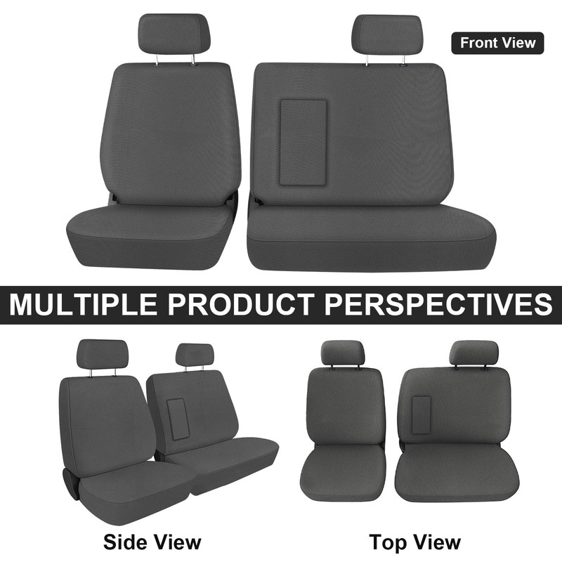 Front Seat Cover Replace for 1992-1998 Toyota T100 Regular/XCab 60/40