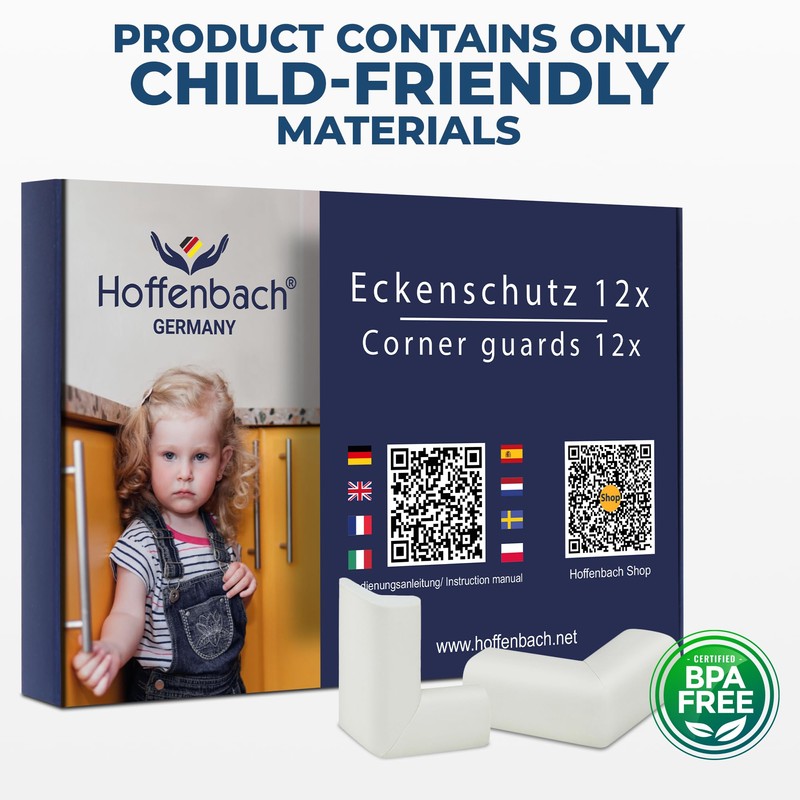 Hoffenbach Corner Protection Edge Protection Baby (White)