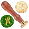 DELORIGIN Seal Stamp with Frog Wax Embossed Stamp Sealing Removable