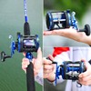 Sougayilang Trolling Reel, Smooth Powerful Boat Fishing Ocean Reel, Saltwater
