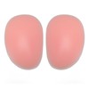 Silicone Butt Pads Thin Edges Removable Padding for Women Pink