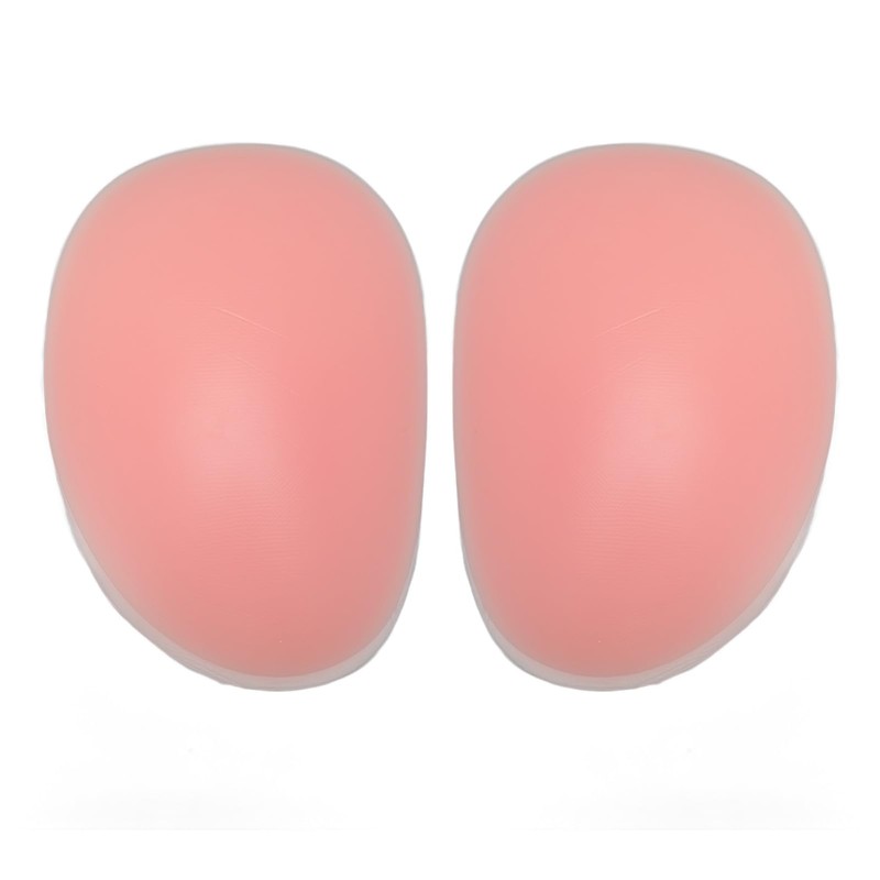 Silicone Butt Pads Thin Edges Removable Padding for Women Pink
