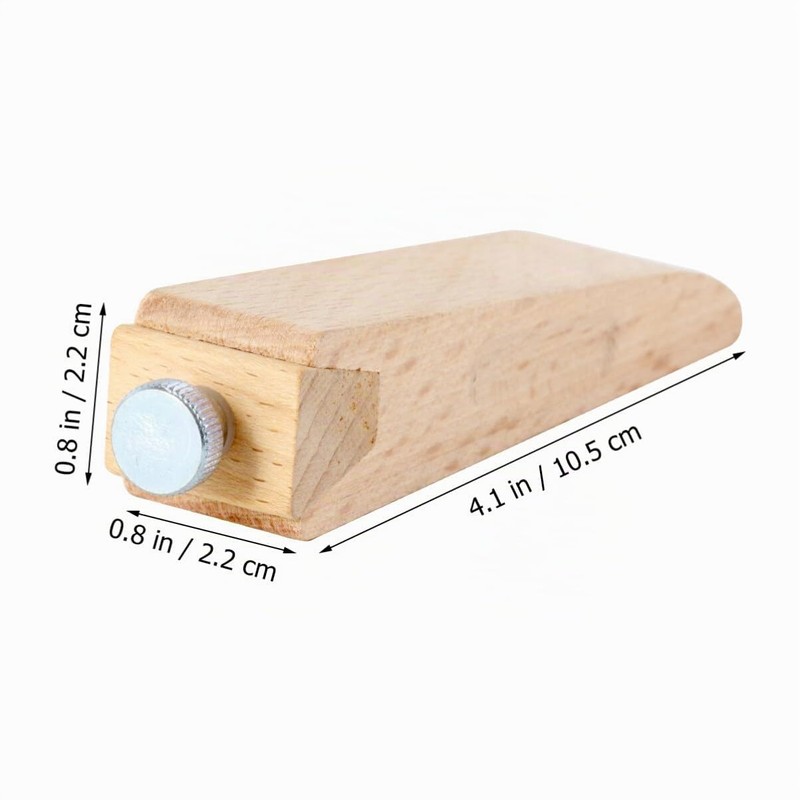iplusmile Wooden Sanding Block for Sandpaper 4.13 x 0.87 x