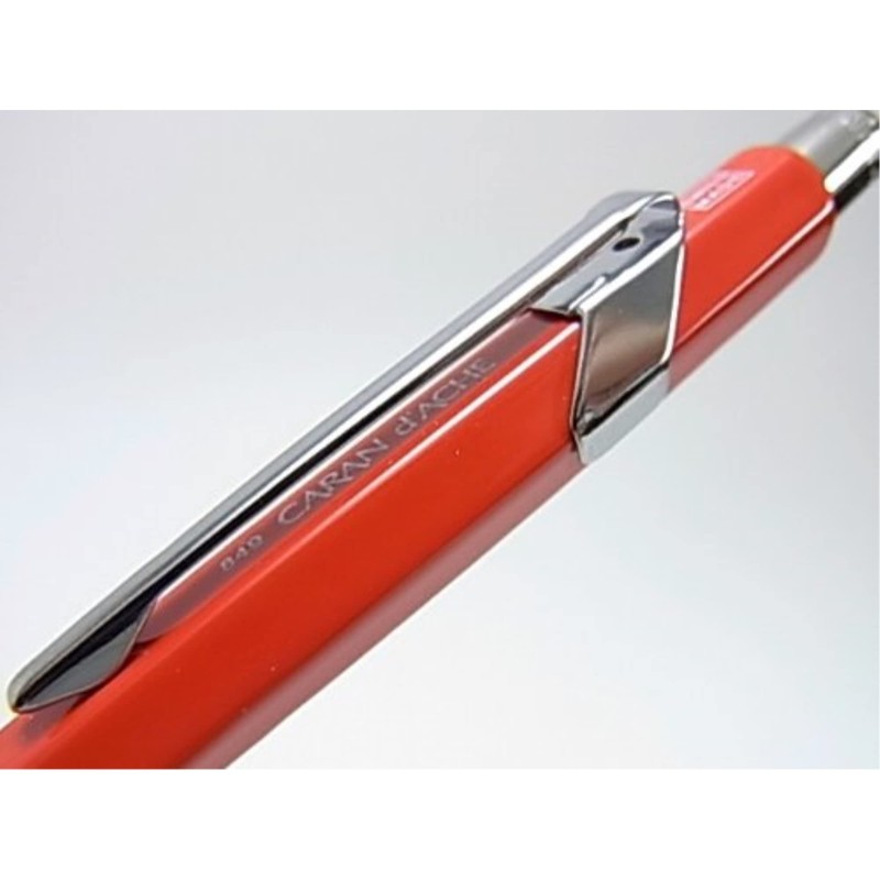 Caran D'ache Metal Ballpoint Pen - Red (849.0700) by Caran