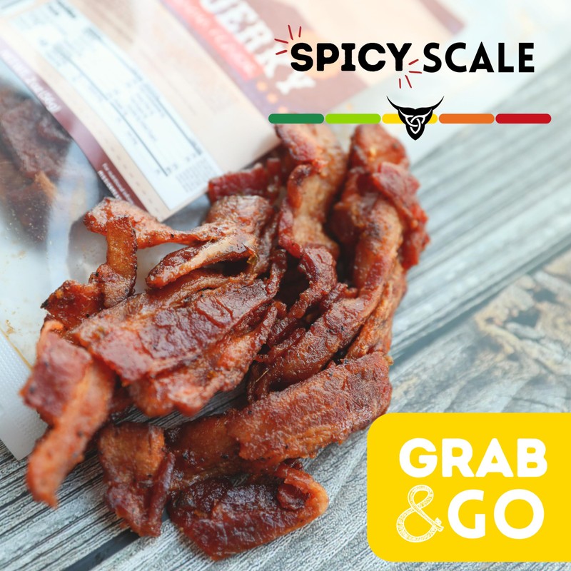 Mission Meats Candied Bacon Jerky (Sriracha) – The Perfect Delicious