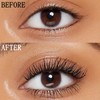 2Pcs Iron Wand Mascara, Metal Mascara Wand, Black Washable Metal