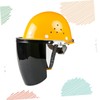 Operitacx Welding Helmet Face Visor Safety Headwear Comfortable Mask Hat