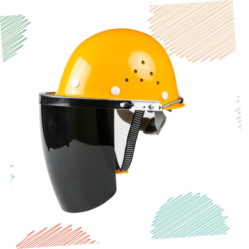 Operitacx Welding Helmet Face Visor Safety Headwear Comfortable Mask Hat