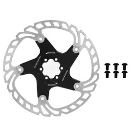 Bike Disc Brake Rotor Light Weight Heat Dissipation Mountain Road Bike Floating Brake Disc with 6 Screws 203mm/8in