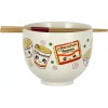 Mad Engine Maruchan Ramen Noodle Bowl Bundle W/ Wooden Chopsticks/Spoon