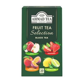 Ahmad Tea Fruit Tea Selection | Black Tea - 20 Teabag Sachets