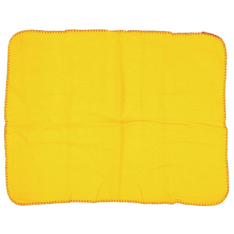 10X Jantex Yellow Dusters 508X406mm Cloth Microfiber Restaurant