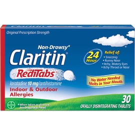 CLARITIN 24 Hour Allergy RediTabs 30 Tablets
