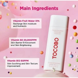 Tocobo Cica Calming Suncream Spf50 Bloqueador Solar 50ml