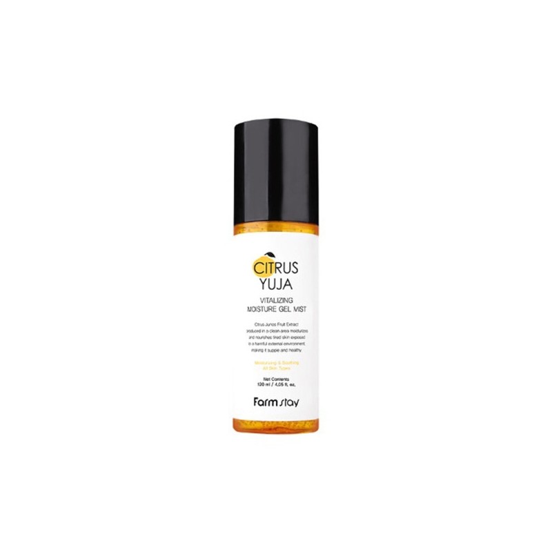 Farmstay Citrus Yuzu Vitalizing Moisture Gel Mist 120ml / 팜스테이