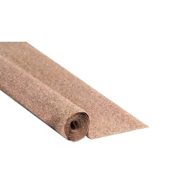 NOCH Gravel Mat Beige with Model Making Gravel 100 x 60 cm for Track Gauges H0, TT, N, Z, Ideal for Train Stations and Commercial Spaces