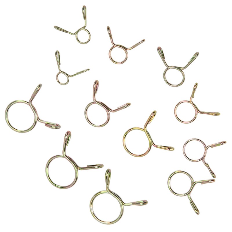 420pcs Fuel Line Spring Wire Clips 10‑Size 5‑14mm Air Tube