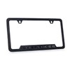 JEEP Cherokee License Plate Frame - Blacked Out Metal Engraved