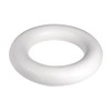 Rayher styrofoam-Rings, Full, 22 cm ø, White