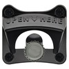 Luwanburg Black Magnetic Beer Bottle Opener Wall Mounted with Screws