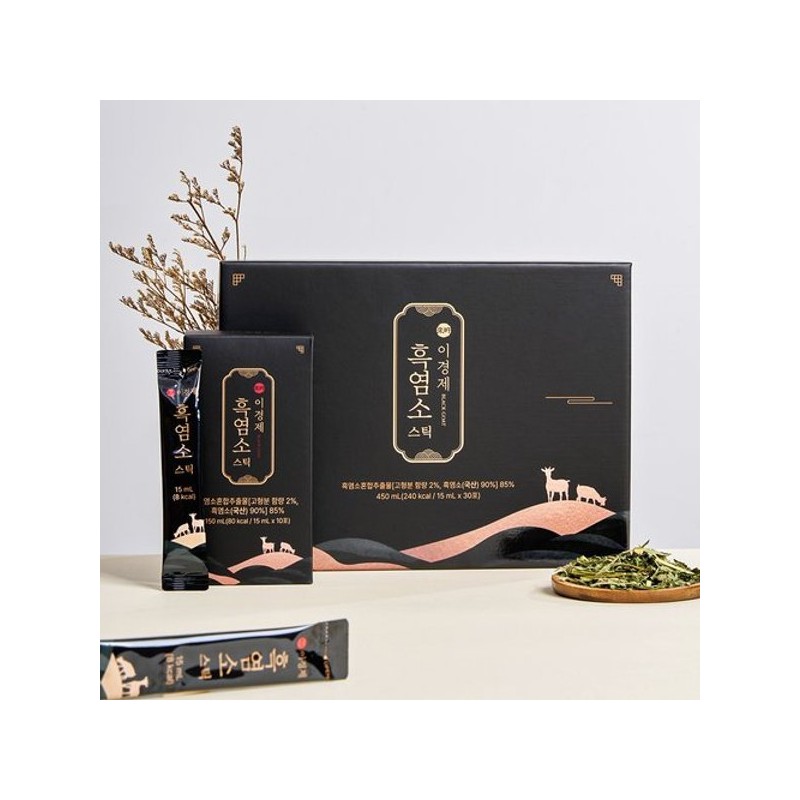 이경제 흑염소 스틱 1박스(15ml*30포) Ijeonggye Black Goat Stick 1 Box