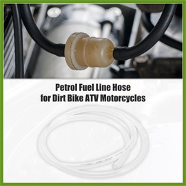 HOPESPANNER 0.31''x39'' 8mm x 1m Tubing Carburetor Fuel Vent Line Universal Gas Line Petrol Hose Tube for ATV Dirt Bike Go Kart Moped Pocket Bike Scooter Clear Vehicle Components
