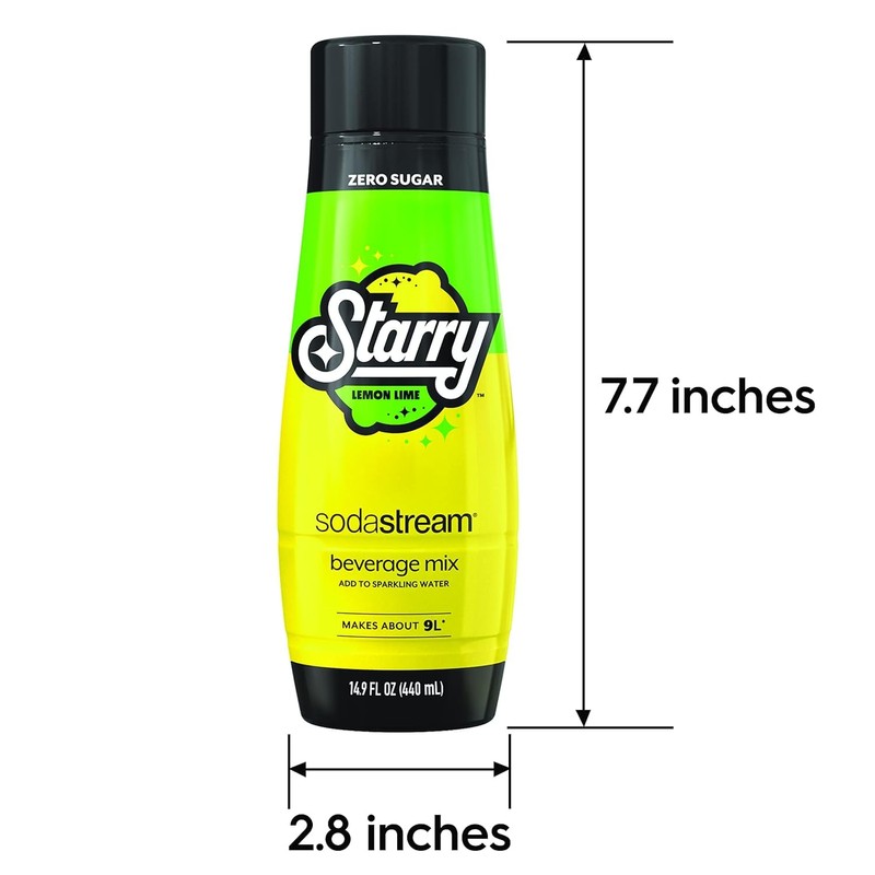 SodaStream® Starry® Zero Sugar Beverage Mix (440ml, Pack of 4)