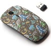 2.4G Wireless Mouse with Cute Pattern Design for All Laptops