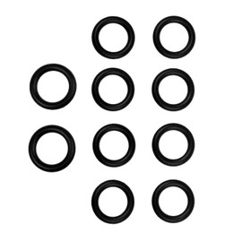 A.I.FORCE 10 Pieces Propane O-Rings for All Soft Nose P.O.L. Fittings, Soft Rubber Leakage-Proof Sealing, Fit for Propane Gas Adapters, Connectors, Valves, Regulators, Accessories and More