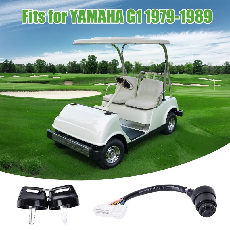 10L0L Golf Cart Ignition Switch Key for Yamaha G1 Years