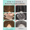 Benehair Hair Toppers for Women Real Human Hair 9 *