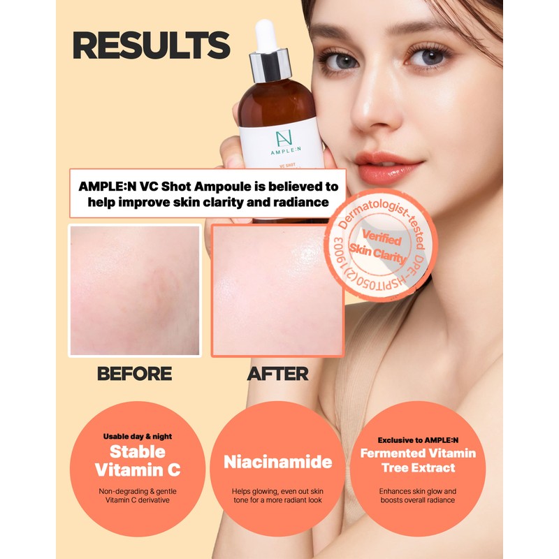 AMPLE:N [AMPLE:N]*size up* VC Shot Ampoule 100ml