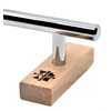 Teak Tuning Round Fingerboard Rail - Long Edition - Polished