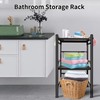 ifory 3-Tier Microwave Oven Rack, 15.7~23.6" Expandable Microwave Stand, Countertop