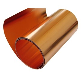 Basic Copper Copper Sheet 8 mil/ 32 gauge metal foil roll 12" X 4' CU110 ASTM B-152