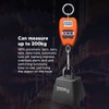 Portable Digital Hanging Scale, Precise 200 kg Load Capacity, Multifunctional