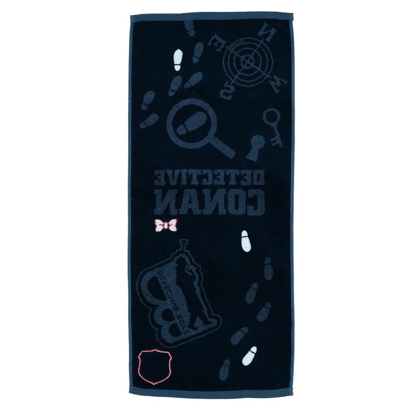 Marushin 4855012400 Face Towel, Detective Conan, Truth Road, 100% Cotton,