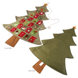 NICEXMAS Christmas Advent Calendar Countdown to Christmas (64cm by 89cm)