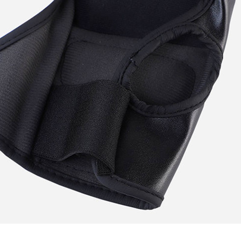 Fighting Gloves Black Tiger Paw Design Thickened Leather Latex Liner