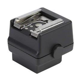 Mini Plastic Hot Shoe Adapter Converter for Alpha Konica Minolta SLR Camera, Lightweight and Portable Conductive, Fully Compatible, Easy to Install