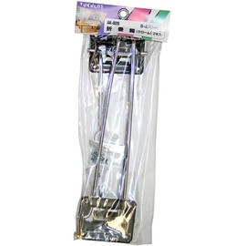 WAKI Folding Legs, Chrome, 0.2 x 10.6 inches (6 x 270 mm), Pack of 2