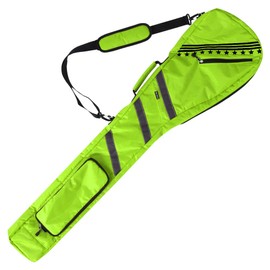 Big Teeth Golf Sunday Bag, Small Golf Bag Lightweight, Par 3 Golf Bag for A Few Clubs Driving Range, Practice with Carry Shoulder Strap Foldable Multi-Colour